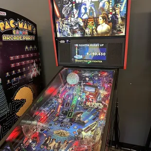 Star Wars pinball macbine