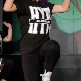 2015 STORMIN STORM AT HYPEY HOLIDAY BANQUET.  2017 MAKES THE CUT AND NOW A UNLV REBEL DANCER