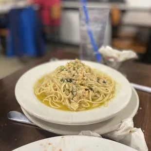 #30. Linguine with White Clam Sauce