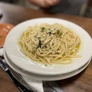#30. Linguine with White Clam Sauce