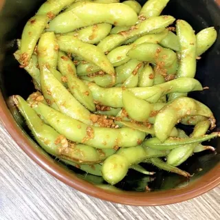 Garlic Edamame