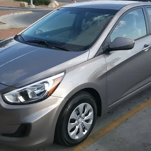 Hyundai Accent, love the color!