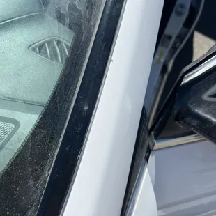 Dirty, chip paint, overspray