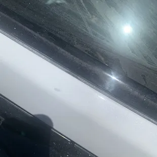 Dirty, chip paint, overspray