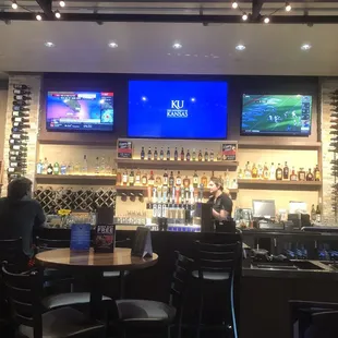 Great place to watch the KU games.