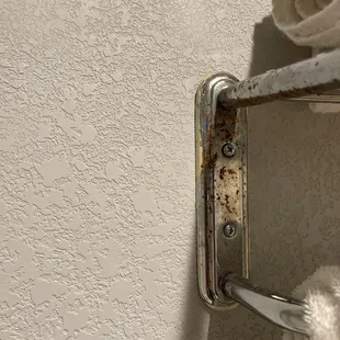 Rust all over the bathroom