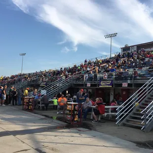Grandstands at I-80 Speedway