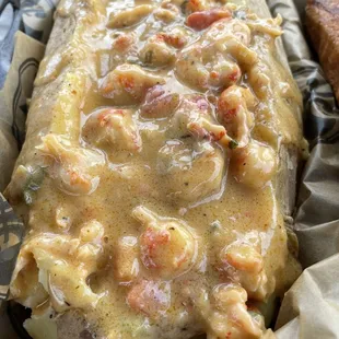 Seafood potato is the bomb