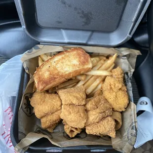 chicken wings and fried chicken, food