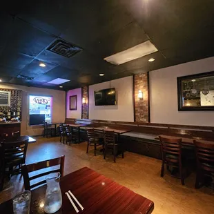 the interior of a restaurant