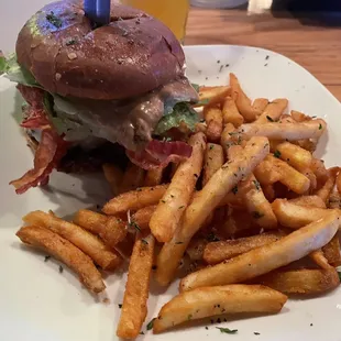 Burger w/ Pineapple on it!