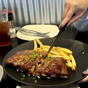bbq ribs, food, ribs