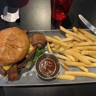 Whiskey BBQ Burger