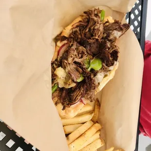 Short Rib Cheesesteak