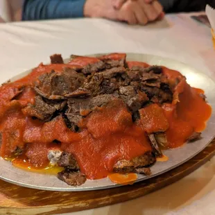 Iskender kebab