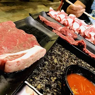 Sirloin Steak &amp; Brisket