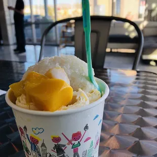Happiness rolled in a cup