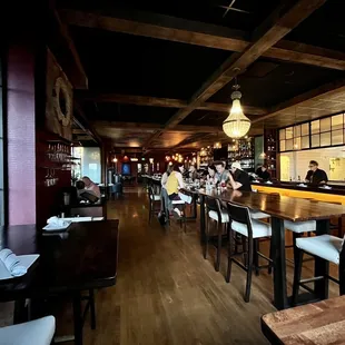  people sitting at a bar