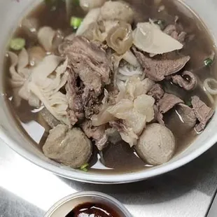 House special beef noodle soup