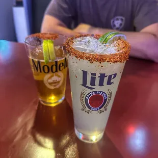 Margarita with tajin rim