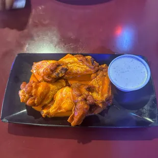 1/2 lb Bone-in Buffalo Wing order