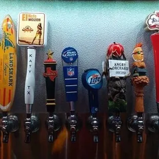 Beer on tap