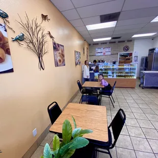 They've upgraded the coffee station and interior. Has a clean hospitable look.