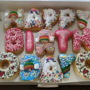 These birthday donuts were perfect for my daughter! Thank you!