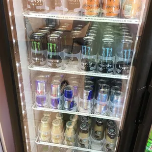 Plenty of drinks to choose from!