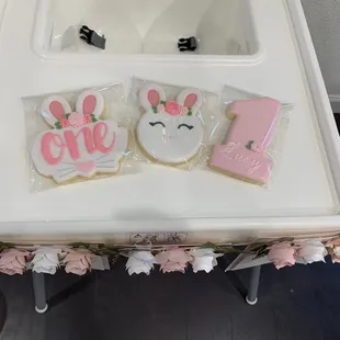 Some bunny is ONE cookies