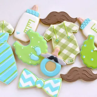 Little man baby shower