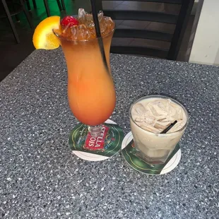 Mai tai and kicking and screaming