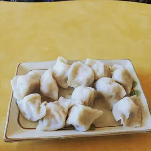 Pork and Napa Cabbage Dumplings - $7 for 12