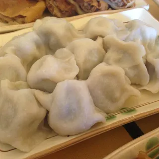 Pork Dumplings with Green Chives