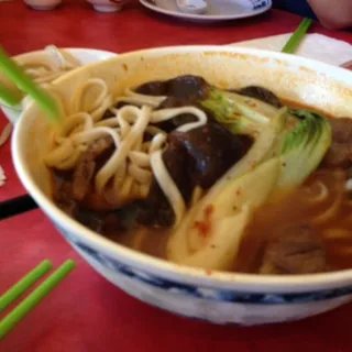 Spicy Sliced Beef Soup Noodles