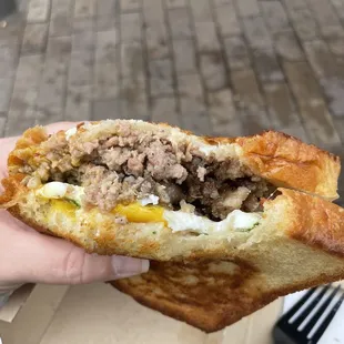 Pork, It's What's For Breakfast Sandwich