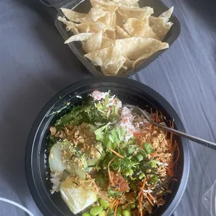 Poke Bowl with 3 Scoops
