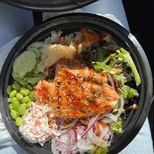 C4. Grilled Salmon Teriyaki Bowl