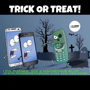 Happy Halloween from I Fix Phones!