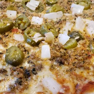 The jalapenos were quite hot!