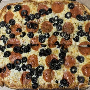 pizza, food