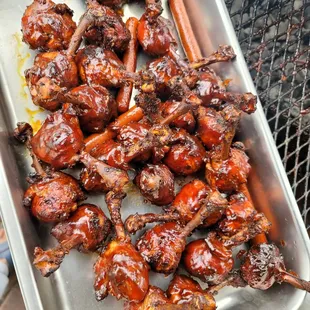 Chicken lollipops