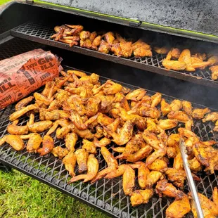 Smoked wings