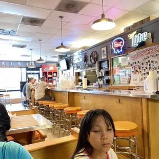 interior, sushi and sashimi