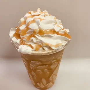 Caramel frappe