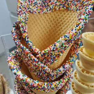 Dipped cones!