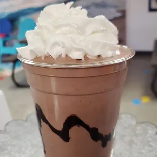 Yummy milkshakes made with any of our hand scooped ice creams!!