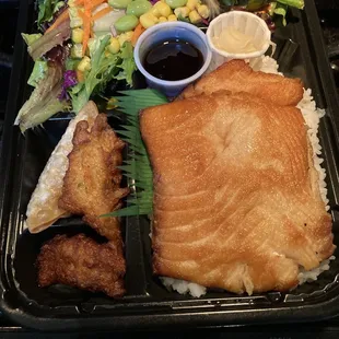 salmon teriyaki