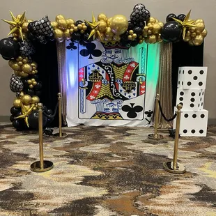 Casino theme corporate event