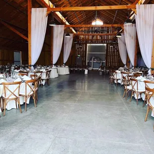 Draping and wedding decor